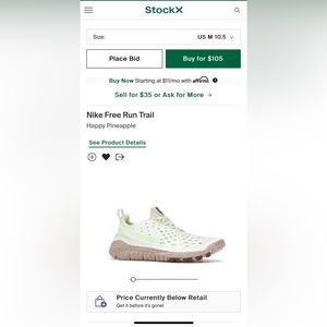 Nike Free Run Trail
Happy Pineapple